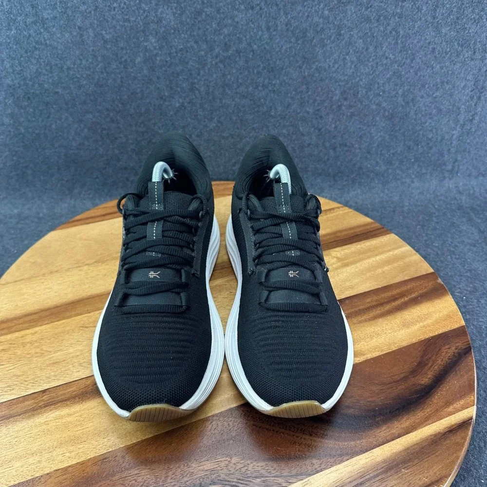 Kuru Atom 2 Womens Size 7 Black White Athletic Running Walking Shoes Sneakers